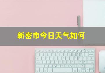 新密市今日天气如何