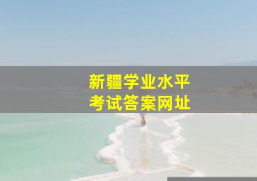 新疆学业水平考试答案网址