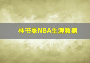 林书豪NBA生涯数据