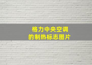 格力中央空调的制热标志图片