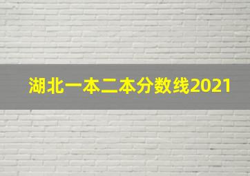 湖北一本二本分数线2021