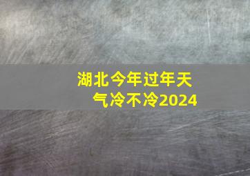 湖北今年过年天气冷不冷2024