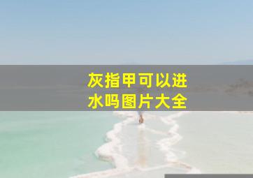 灰指甲可以进水吗图片大全