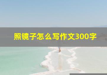 照镜子怎么写作文300字