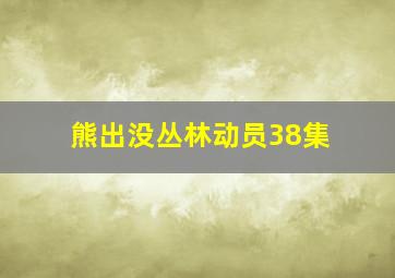 熊出没丛林动员38集