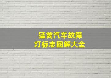 猛禽汽车故障灯标志图解大全