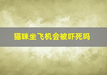 猫咪坐飞机会被吓死吗