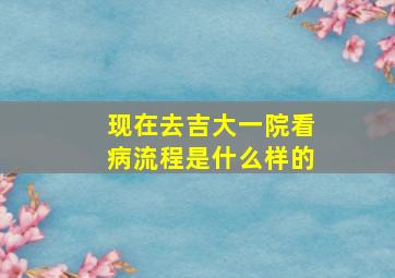 现在去吉大一院看病流程是什么样的