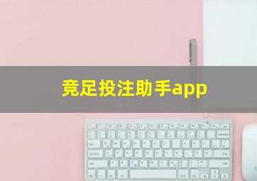 竞足投注助手app