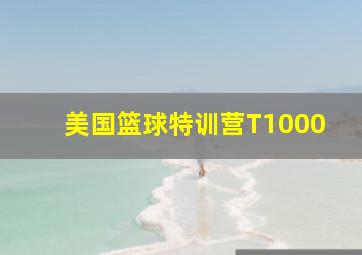 美国篮球特训营T1000