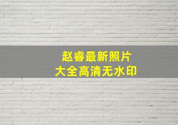 赵睿最新照片大全高清无水印