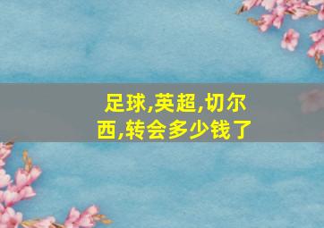 足球,英超,切尔西,转会多少钱了