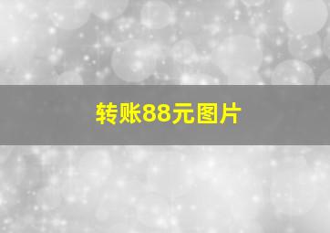 转账88元图片