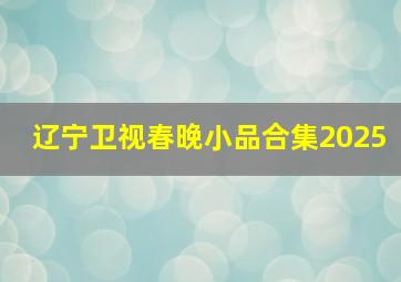 辽宁卫视春晚小品合集2025