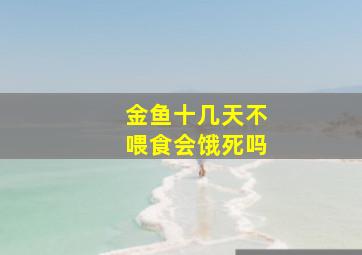 金鱼十几天不喂食会饿死吗