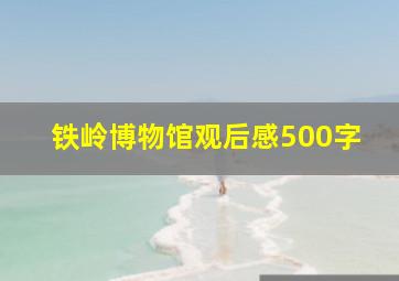 铁岭博物馆观后感500字