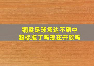 铜梁足球场达不到中超标准了吗现在开放吗