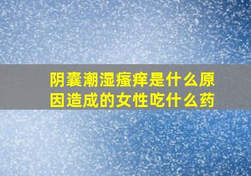 阴囊潮湿瘙痒是什么原因造成的女性吃什么药