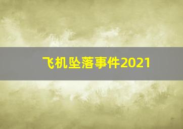 飞机坠落事件2021