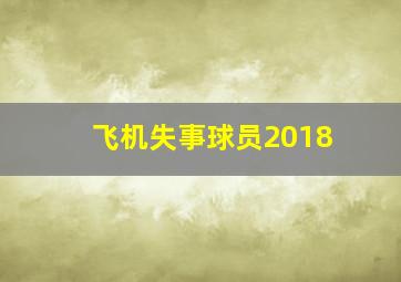 飞机失事球员2018