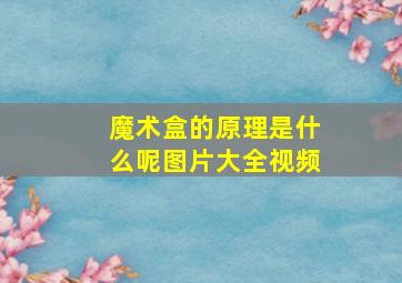 魔术盒的原理是什么呢图片大全视频