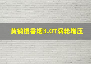 黄鹤楼香烟3.0T涡轮增压