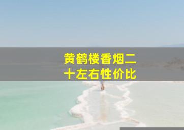 黄鹤楼香烟二十左右性价比