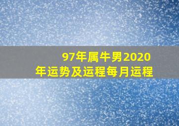 97年属牛男2020年运势及运程每月运程